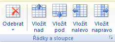 Skupina Řádky a Sloupce