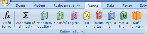 Skupina Knihovna funkcí