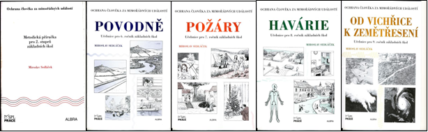 Učebnice vydané ve spolupráci MV-GŘ HZS ČR s nakladatelstvím ALBRA – SPL Práce