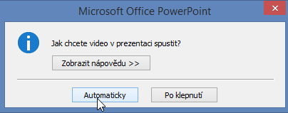 Okno Jak spustit video?