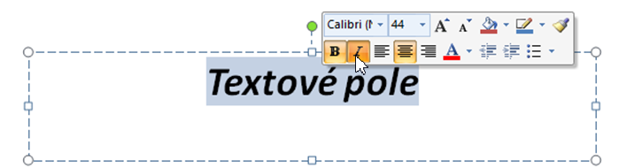 Plovoucí panel nástrojů